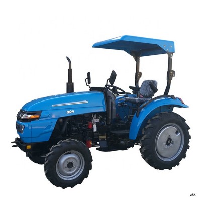 35hp 40 hp 4WD 4x4 small farm machine equipment Price list cheap agricultural mini tractor with front end loader and backhoe