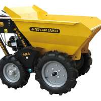 BY250 gasoline engine farm plow mini tractor